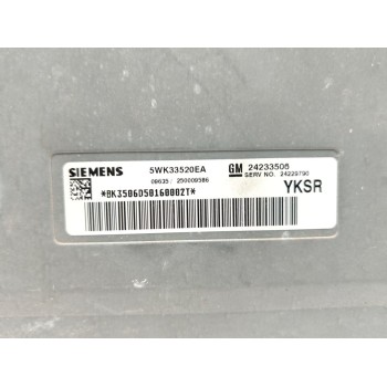 Recambio de centralita motor uce para cadillac srx sports edition tracción total referencia OEM IAM 24233506  