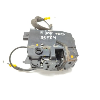 Recambio de cerradura puerta trasera derecha para peugeot 308 sw active referencia OEM IAM 9810309880  
