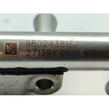 Recambio de rampa inyectora para citroën c4 cactus feel referencia OEM IAM 9802438180  