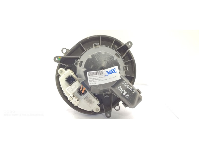 Recambio de ventilador calefaccion para bmw serie 1 lim. (f20) 116d referencia OEM IAM 9270254  