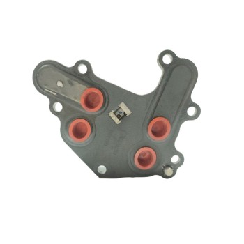 Recambio de enfriador aceite motor para citroën c4 cactus feel referencia OEM IAM 9815697880  