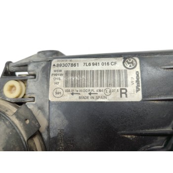 Recambio de faro derecho para volkswagen touareg (7la) tdi v6 referencia OEM IAM 7L6941016CF  