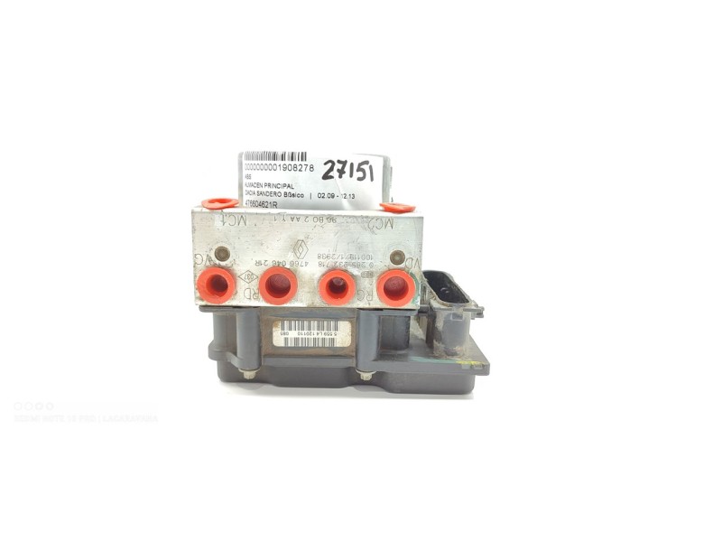 Recambio de abs para dacia sandero básico referencia OEM IAM 476604621R  