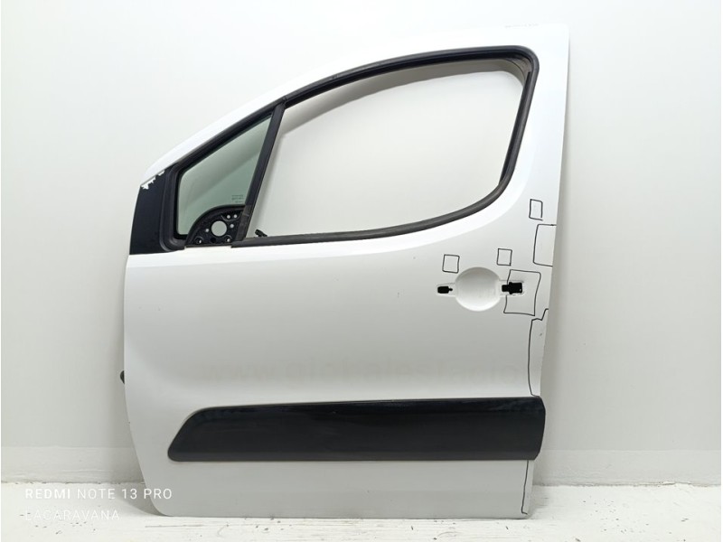 Recambio de puerta delantera izquierda para citroën berlingo cuadro sx referencia OEM IAM 9002Z3  