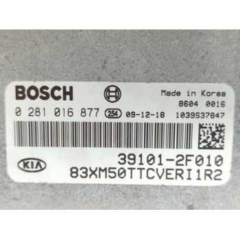 Recambio de centralita motor uce para kia sorento emotion 4wd referencia OEM IAM 0281016877  