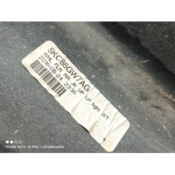 Recambio de aletin trasero izquierdo para jeep wrangler / wrangler unlimited sahara referencia OEM IAM 5KC85GW7AG  