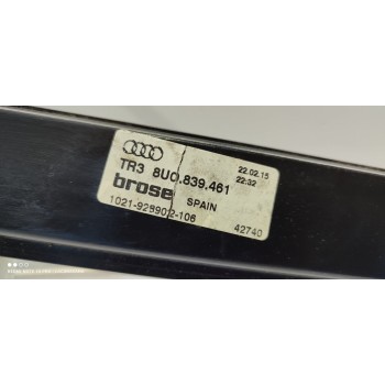 Recambio de elevalunas trasero izquierdo para audi q3 (8ug) attraction referencia OEM IAM 8K0959811R  