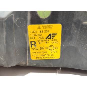 Recambio de faro derecho para ford galaxy (vy) ambiente referencia OEM IAM 7M5941016L  