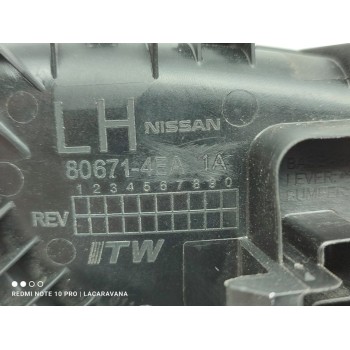 Recambio de maneta interior delantera derecha para nissan qashqai (j11) tekna referencia OEM IAM 806704EA1A  