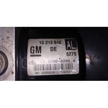 Recambio de abs para opel astra h berlina cosmo referencia OEM IAM 13213610AL  