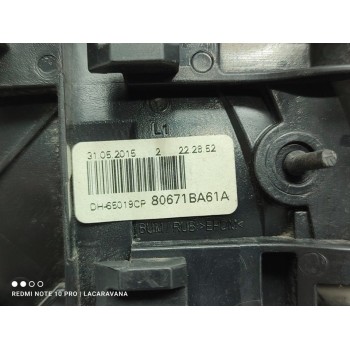 Recambio de maneta interior delantera izquierda para nissan juke (f15) acenta referencia OEM IAM 80671BA61A  