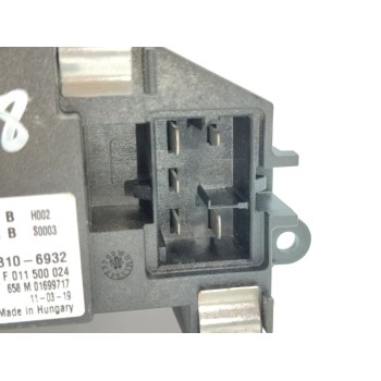 Recambio de resistencia calefaccion para audi a4 avant (8k5) (2008) básico referencia OEM IAM 8K0820521B  
