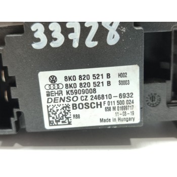 Recambio de resistencia calefaccion para audi a4 avant (8k5) (2008) básico referencia OEM IAM 8K0820521B  