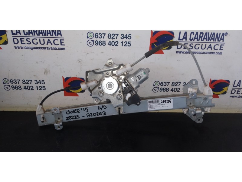 Recambio de elevalunas delantero derecho para nissan juke (f15) acenta referencia OEM IAM 80730JX30C  