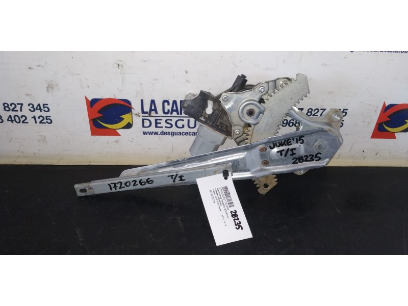 Recambio de elevalunas trasero izquierdo para nissan juke (f15) acenta referencia OEM IAM 82730CV01B  