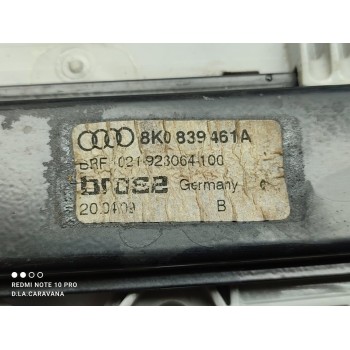 Recambio de elevalunas trasero izquierdo para audi a4 ber. (b8) básico referencia OEM IAM 8K0839461A  