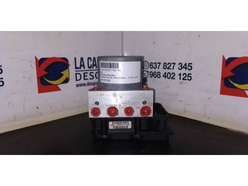 Recambio de abs para peugeot 307 (s1) xr clim plus referencia OEM IAM 9651873780  