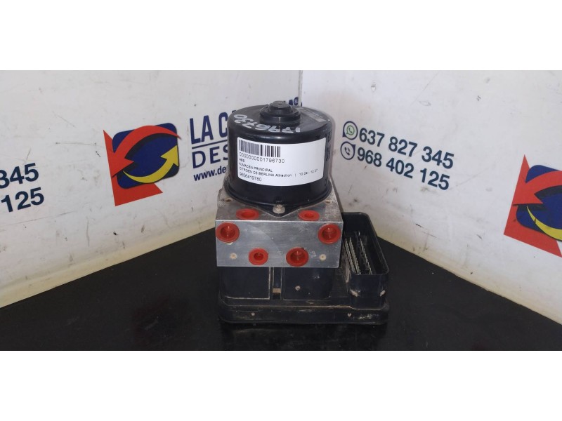 Recambio de abs para citroën c5 berlina attraction referencia OEM IAM 9656419780  