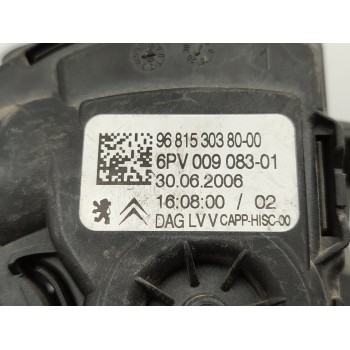 Recambio de potenciometro pedal para peugeot 207 xs pack referencia OEM IAM 9681530380  