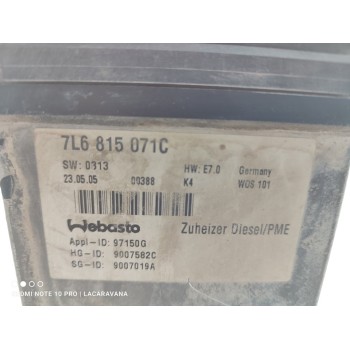 Recambio de motor calefaccion para volkswagen touareg (7la) tdi r5 referencia OEM IAM 7L6815071C  