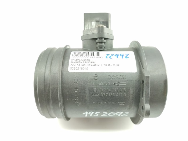 Recambio de caudalimetro para audi a8 (d2) 4.2 quattro referencia OEM IAM 0280218015  