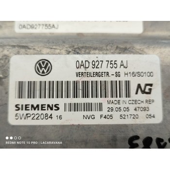 Recambio de modulo electronico para volkswagen touareg (7la) tdi r5 referencia OEM IAM 0AD927755AJ  