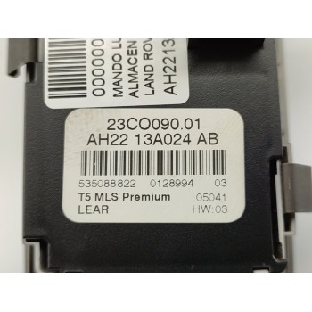 Recambio de mando luces para land rover range rover sport v6 td hse referencia OEM IAM AH2213A024AB  