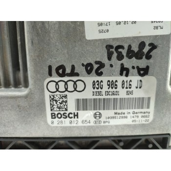 Recambio de centralita motor uce para audi a4 avant (8e) 2.0 tdi referencia OEM IAM 0281012654  