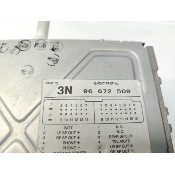 Recambio de sistema audio / radio cd para chevrolet captiva 3.2 v6 ltx referencia OEM IAM 96672509  