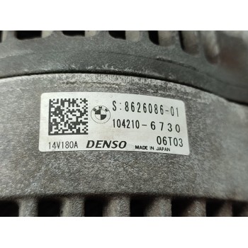 Recambio de alternador para bmw serie 1 lim. 5-trg. (f20) 116d referencia OEM IAM 1042106730  