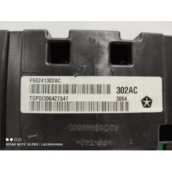 Recambio de cuadro instrumentos para jeep cherokee limited 4wd referencia OEM IAM P68241302AC  