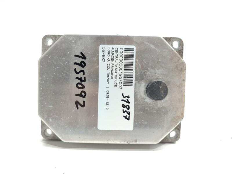 Recambio de centralita motor uce para ford ka (ccu) titanium referencia OEM IAM 5SF8K2  