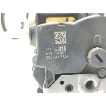 Recambio de cerradura puerta trasera derecha para citroën c3 selection referencia OEM IAM 732315  