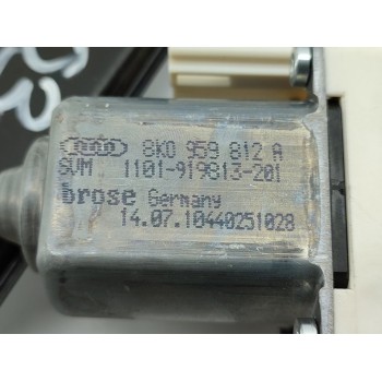 Recambio de elevalunas trasero derecho para audi a4 ber. (b8) básico referencia OEM IAM 8K0959812A  