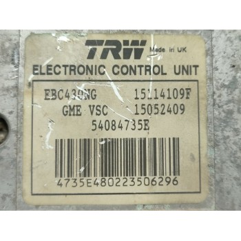 Recambio de abs para opel vectra c berlina cosmo referencia OEM IAM 12773673  