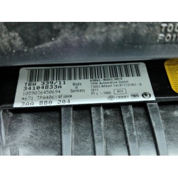 Recambio de kit airbag para volkswagen passat lim. (362) exclusive bluemotion referencia OEM IAM 3C8880201AA  
