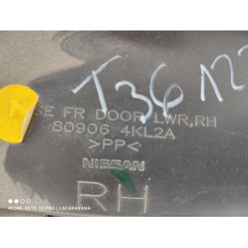 Recambio de guarnecido puerta delantera derecha para nissan np300 pick-up (d23) acenta double cab 4x4 referencia OEM IAM 809064K