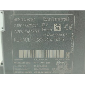 Recambio de conmutador de arranque para renault clio iv business referencia OEM IAM 285904740R  