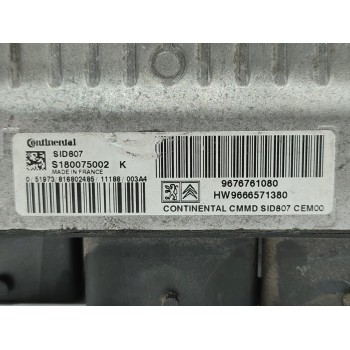 Recambio de centralita motor uce para peugeot 207 sport referencia OEM IAM 9666571380  