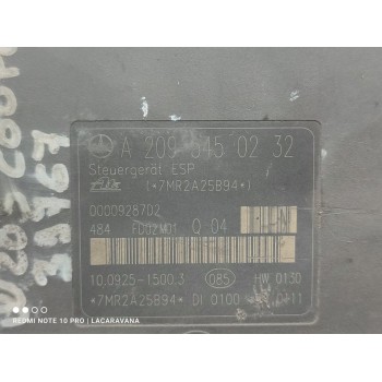 Recambio de abs para mercedes-benz clase c (w203) sportcoupe c 220 cdi (203.706) referencia OEM IAM A0044312512  