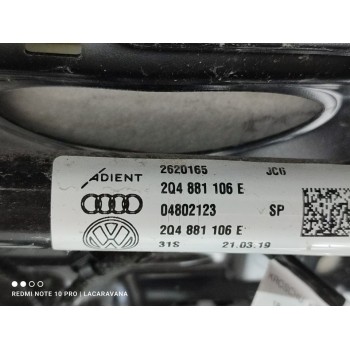 Recambio de asiento delantero derecho para volkswagen polo advance referencia OEM IAM 2Q4881106H  