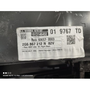 Recambio de guarnecido puerta trasera derecha para volkswagen polo advance referencia OEM IAM 2G6867212N  