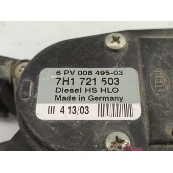 Recambio de potenciometro pedal para volkswagen t5 bus caravelle (batalla larga) referencia OEM IAM 7H1721503  