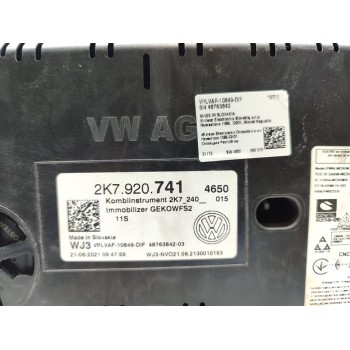 Recambio de cuadro instrumentos para volkswagen caddy furgón/kombi furgón bmt referencia OEM IAM 2K7920741  
