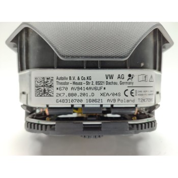 Recambio de kit airbag para volkswagen caddy furgón/kombi furgón bmt referencia OEM IAM 2K7880201D  