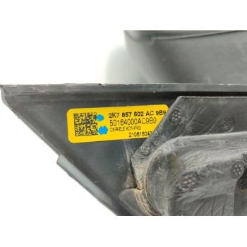 Recambio de retrovisor derecho para volkswagen caddy furgón/kombi furgón bmt referencia OEM IAM 2K7857502AC  