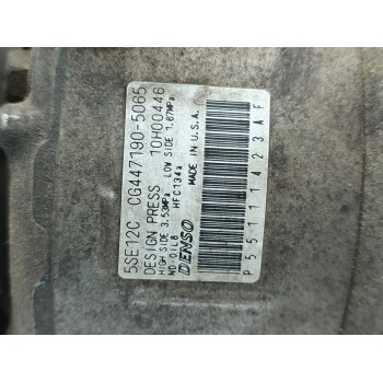 Recambio de compresor aire acondicionado para dodge caliber s referencia OEM IAM CG4471905066  