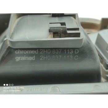 Recambio de maneta interior delantera izquierda para volkswagen amarok (2hb) basis doublecab referencia OEM IAM 2H0837113D  