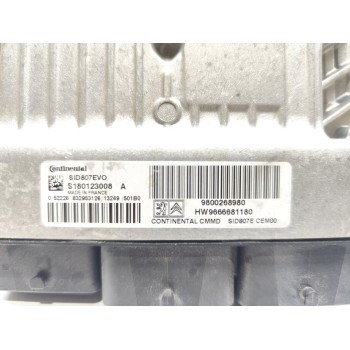 Recambio de centralita motor uce para citroën ds4 style referencia OEM IAM 9800268980  