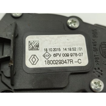 Recambio de pedal acelerador para renault clio iv business referencia OEM IAM 180029347RC  
